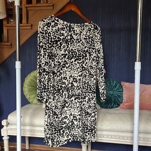 JCrew Leopard Shift Dress - Size 4